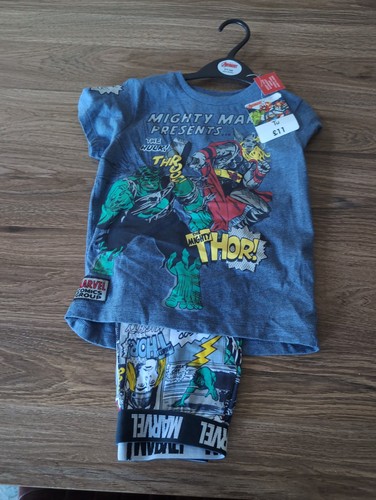 Marvel avengers pyjamas - marvel, 3-4