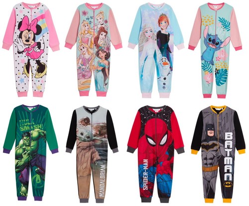 Kids character 1onesie fleece - kids,